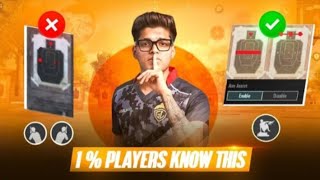 0.01% Bgmi Player Know This  | No one will tell You this secret trick