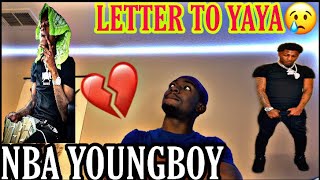 NBA YOUNGBOY~LETTER TO YAYA REACTION‼️🔥