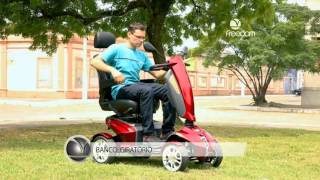 Cadeira de Rodas Scooter Motorizada Freedom Mirage LR