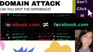 क्या है Homograph Attack Spoofed URL Advanced Phishing Attack. Links पर click करने के वजाय टाइप करे