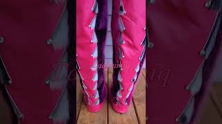 Taalrumiq Thigh high Barbie kaukkak #Inuvialuit #Gwichin #Kaukkak #Mukluks #Boots #Taalrumiq