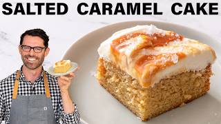 The BEST Salted Caramel Cake