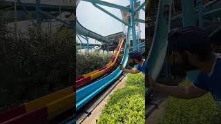 Aqua Loop Slide😱 90 Degree Drop😨 Drizzling Land Water Park #shorts #waterride #waterslides