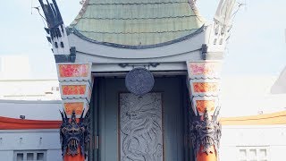 Handprints at the TCL Chinese Theatre in Hollywood - California