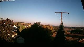 Wetter Cam Zeitraffer September 2018 Selters/Ts  Haintchen