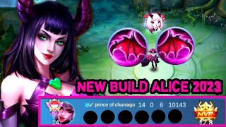 INI YANG TERJADI KETIKA RATU ABYSS MAIN DENGAN SERIUS|NEW BUILD AND EMBLEM ALICE TOP GLOBAL 2023