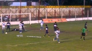 Santa María de Oro 5-0 Ferrocarril - PROMO 2.011 - Partido de ida - tiro libre de Facundo Deils.AVI