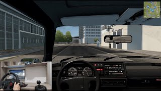 City Car Driving | Volkswagen Golf GTI MK1 | Steering Wheel Cam