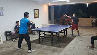 Pertandingan Tenis meja Ari Glontor VS Andi SpinSmash