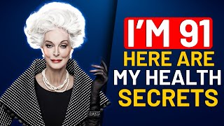 Carmen Dell'Orefice (I'm 91 Years Old), My Secrets of Health, Sex, and Longevity | Anti-aging Foods.