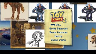 Toy Story 2 (1999) - Dvd Menu Walkthrough