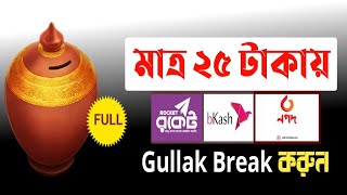 Gullak Break মাত্র ২৫ টাকায় | TPG Gullak Break Only 25 Taka by Bkash Nagad Rocket 2022