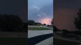 Beautiful ￼Lighting strikes over Texas