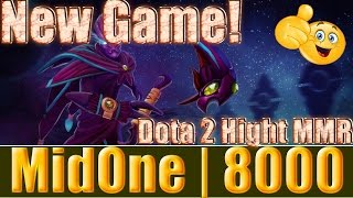 Dota 2 MidOne 8000 MMR Plays Spectre WITH REFRESH Vol 1 Ranked Match Gameplay!