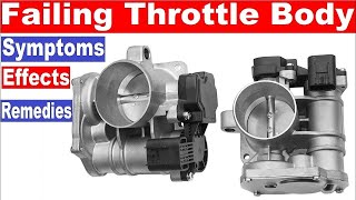 Symptoms, Effects, and Remedies of a Failing Throttle Body on Your Car / Signs of bad Throttle Body