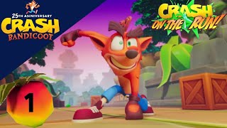 Crash Bandicoot: on the run play through | new adventure!!