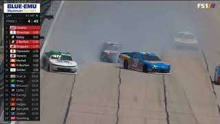 NASCAR xfinity series - Darlington - Brandon Gdovic crash