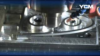 2015 EMO YCM NXV1680B Cutting Demonstration