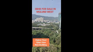 BRAND NEW 3BHK FOR SALE IN MULUND WEST NR AMBAJI DHAM |NEW BUILDING| ROOFTOP AMENITIES| HIGHER FLOOR