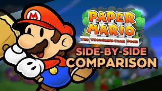 Paper Mario: The Thousand-Year Door Intro Cutscene Side-by-Side Comparison (GC vs. Nintendo Switch)