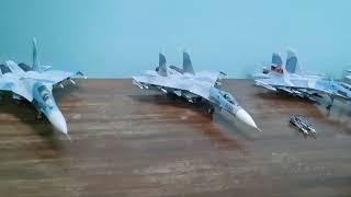 Sukhoi family 1/72 Diecast jcwings Hobby master Airforce One