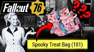 Opening 101 Spooky Treat Bags...Will I Get The Princess Backpack? Fallout 76