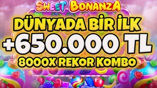 🍭 Sweet Bonanza 🍭 DÜNYA SLOT TARİHİNDE BİR İLK YAŞANDI | +655.000 TL MÜKEMMEL REKOR KAZANÇ! Maxwin