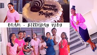 Vlog: Birthday + Onam Celebration in an Indian Hostel.