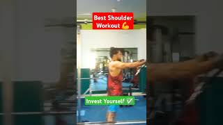 Best Shoulder workout 💪 | #exercise #shoulder #shortvideo #shoulderworkout #healthylifestyle #viral