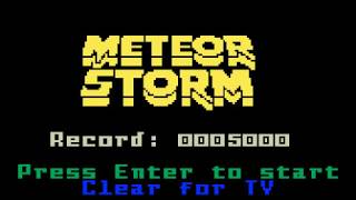 Meteor Storm (Intellivision, 2018)