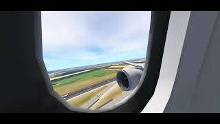 B777-300ER Smooth Takeoff and Engine Noise