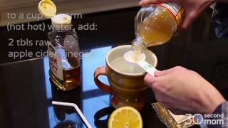 30Second Mom Video: Jan Mostrom Shares How to Make a Healthy Apple Cider Vinegar Drink