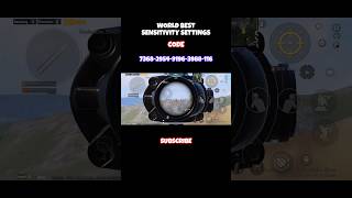 Zero Recoil Headshot Sensitivity Settings 😱#pubgmobile #sensitivity #sensi #pubgshorts #shorts