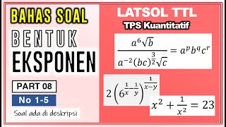 Latsol TTL 08 - Eksponen TPS Kuantitatif (No 1-5)