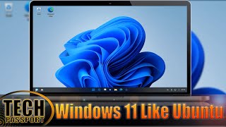 This ISN'T Windows 11? 💦 (UBUNTU With Windows 11 Theme) 💯 Wubuntu 🔱Linux