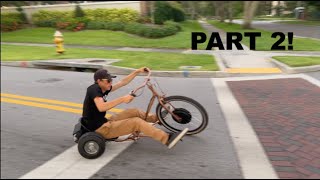 I Made an Awesome Electric Drift Trike! PART 2