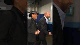 Triple H and Shawn Michaels arrive at WWE Royal Rumble 2024! 🔥