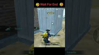 Wait for end 😂 pubg/bgmi #pubgmobile #shorts