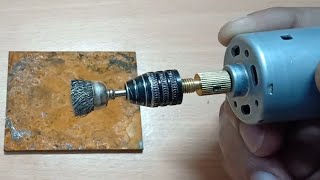 How to remove rust by Mini Hand drill