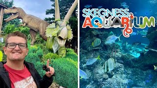 Skegness Aquarium & Jurassic Falls Dinosaur Park! FULL Tour & Review