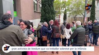 Inauguració de la plaça de Luisa Alba