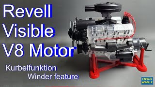 Revell 8-Zylinder Visible Motor #revell