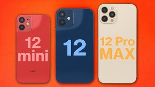 iPhone 12 mini vs iPhone 12 vs iPhone 12 Pro Max | Apple