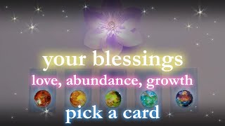 ✨Pick a Card: Blessings meant for you in LOVE💗ABUNDANCE🍀GROWTH🎀Timeless Reading| Artemisse Tarot✨