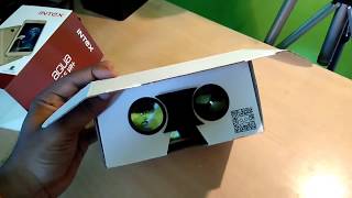 Making of 3D VR cardboard free with Intex Aqua 5.5 |Desh Dekhega