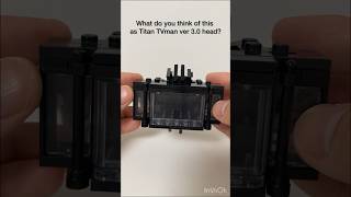 Titan TVman ver 3.0 head in Lego idea #legomoc #skibiditoilet #titantvman #dafugboom