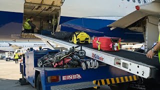 How luggages are packed inside plane | Only planes