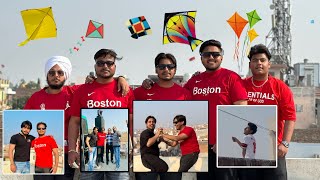 Flying Kites on Basant Panchmi 2024🪁❤️|| Ptake v chlate naal😂|| Funny Vlog