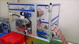 Korea-Sachet Packaging Machine with Die cutting system