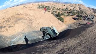 Scorpion 4x4 on Escalator - Moab Hell's Revenge